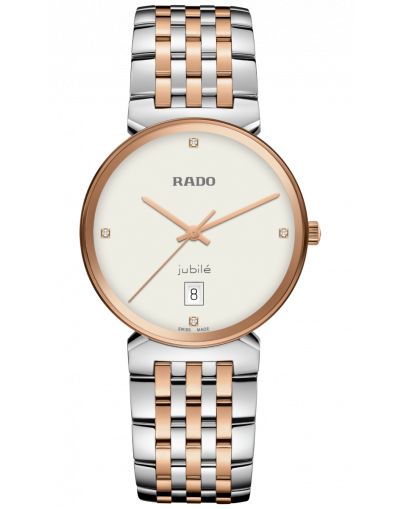 RADO FLORENCE CLASSIC WHITE DIAL WITH DIAMONDS MEN'S WATCH