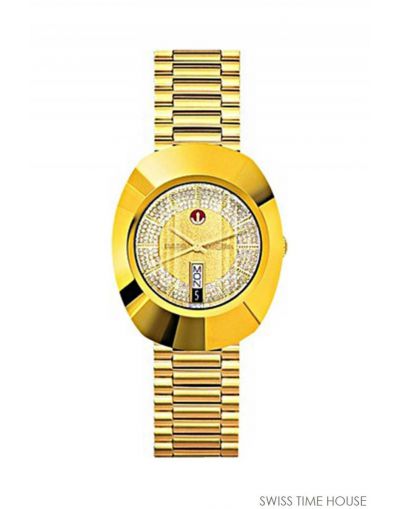 The Original Automatic Golden Dial Golden Bracelet Men's Watch