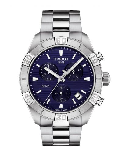 NEW TISSOT PR 100 SPORT GENT CHRONOGRAPH WATCH