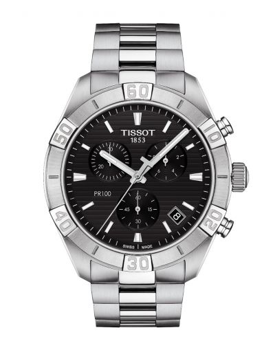 NEW TISSOT PR 100 SPORT GENT CHRONOGRAPH WATCH