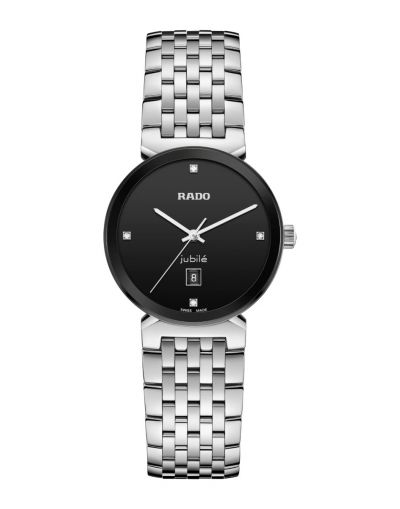 NEW RADO FLORENCE CLASSIC BLACK DIAL WITH DIAMONDS WOMEN'S WATCH