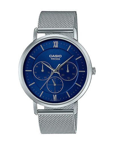 CASIO BLUE DIAL WITH DAY & DATE MEN'S WATCH