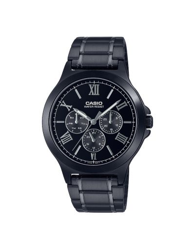 CADIO BLACK DIAL WITH BLACK BRACELET MEN'S WATCH