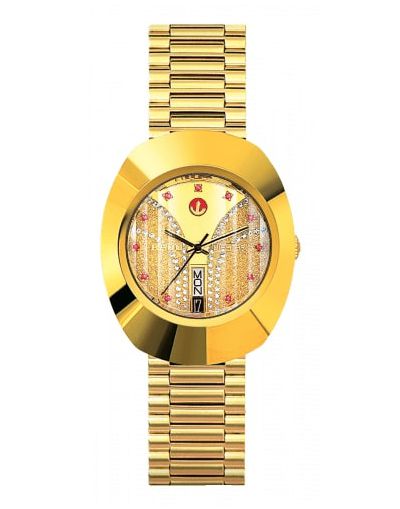 The Original Automatic Golden Dial Golden Bracelet Men's Watch