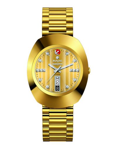 The Original Automatic Golden Dial Golden Bracelet Men's Watch