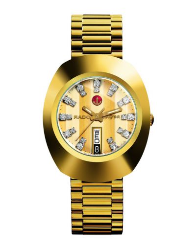 The Original Automatic Golden Dial Golden Bracelet Men's Watch