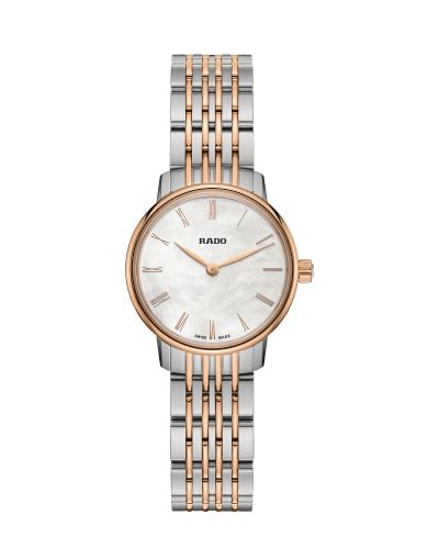 Coupole Classic Quartz Mother of Pearl Dial - Rose Gold Stainless Steel / PVD Bracelet Women's Watch