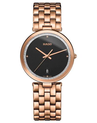 NEW RADO FLORENCE BLACK DIAL MEN'S WATCH