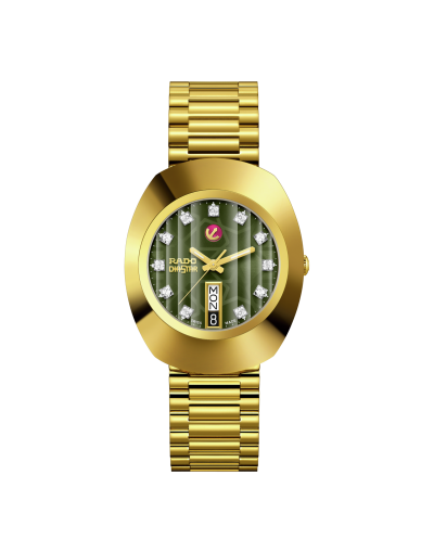 RADO THE ORIGINAL AUTOMATIC GREEN DIAL MEN'S WATCH