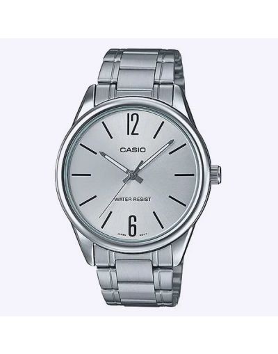 CASIO SILVER DIAL WITH SILVER BRACELET MEN'S WATCH