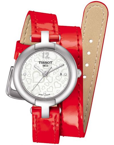 TISSOT PINKY MOTHER OF PEARL DIAL WOMEN'S WATCH